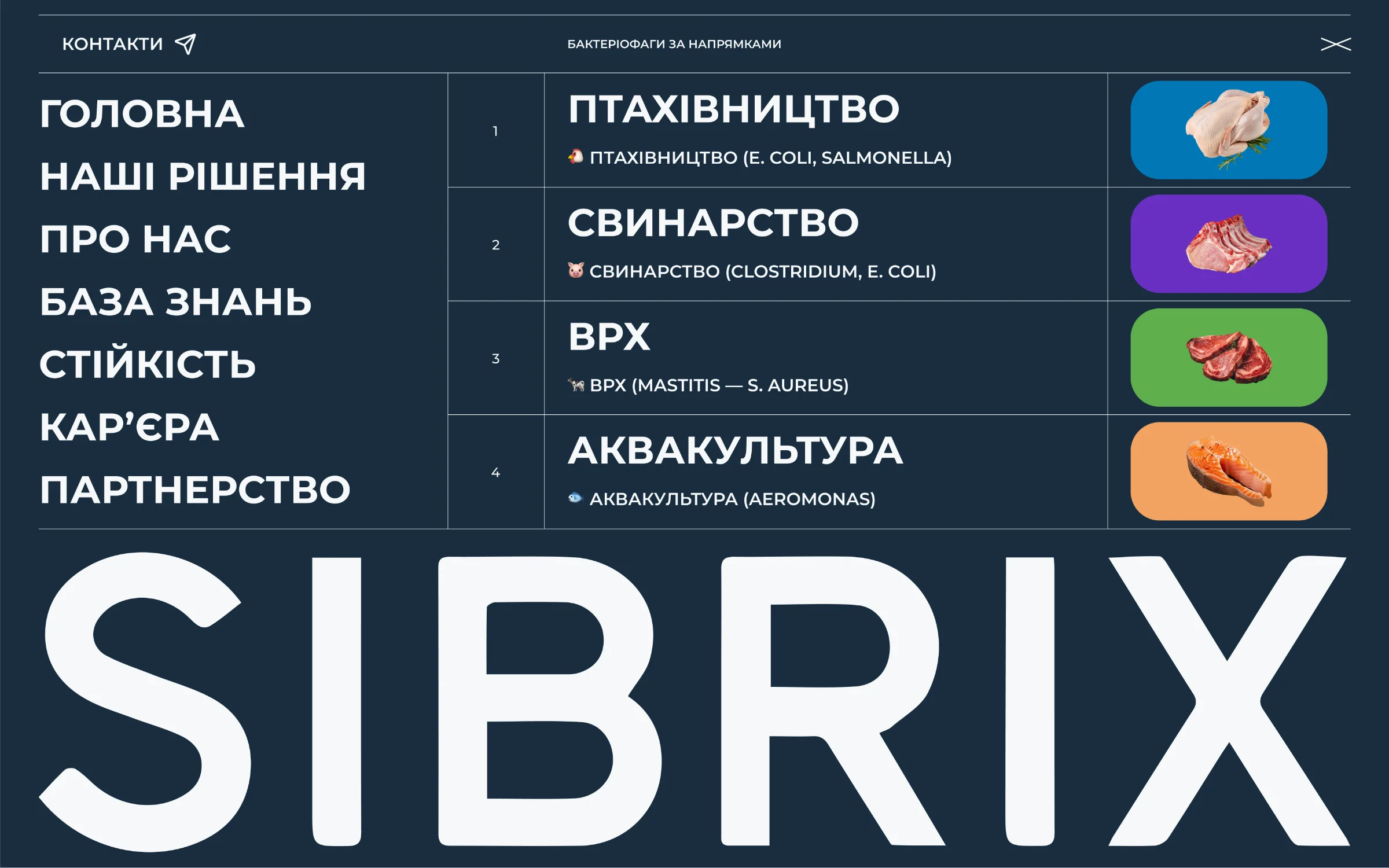 Sibrix — Exploración interactiva