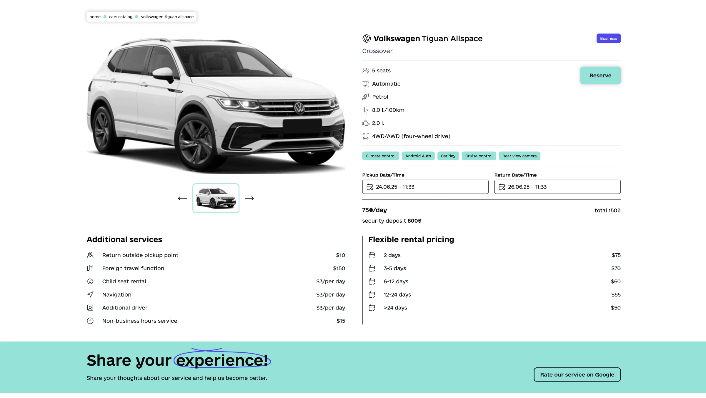 NovaRent — Flexible Car Booking System
