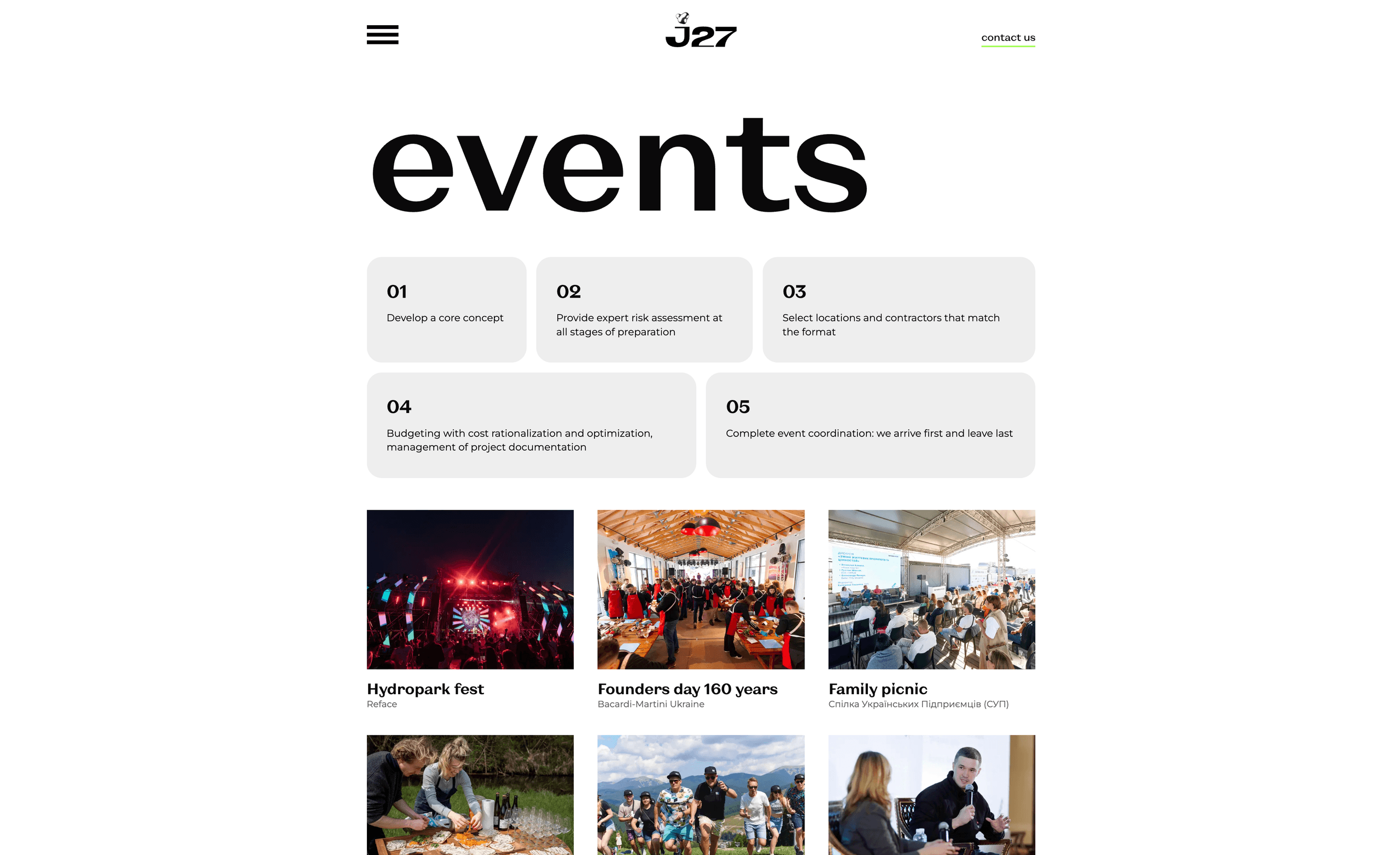 J27 — Visual Portfolio Experience