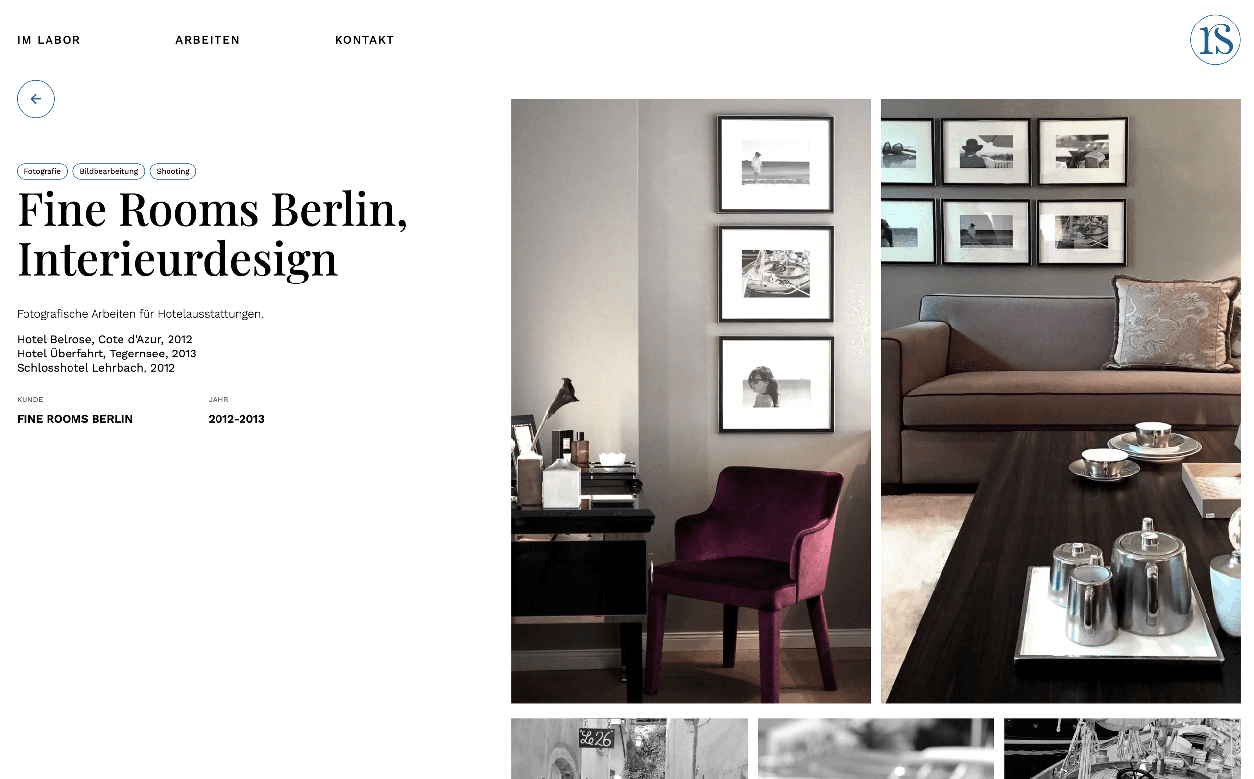Labor für Gestaltung — The Living Portfolio