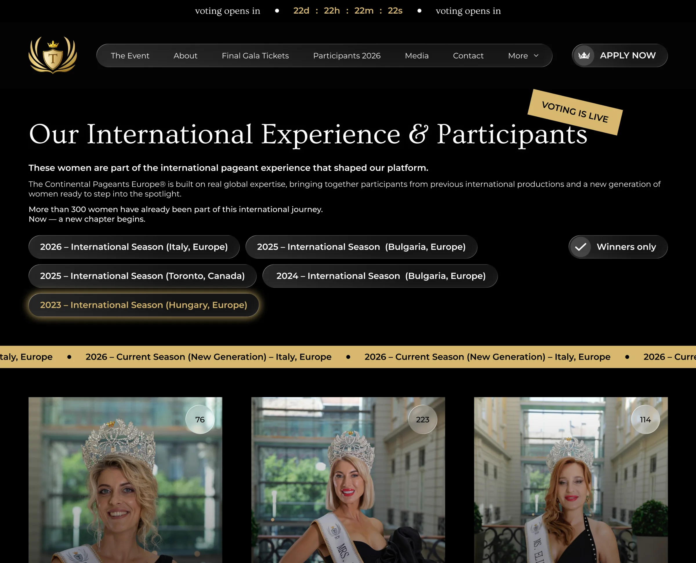 Beauty Continental — Monetization & Contestant Engines