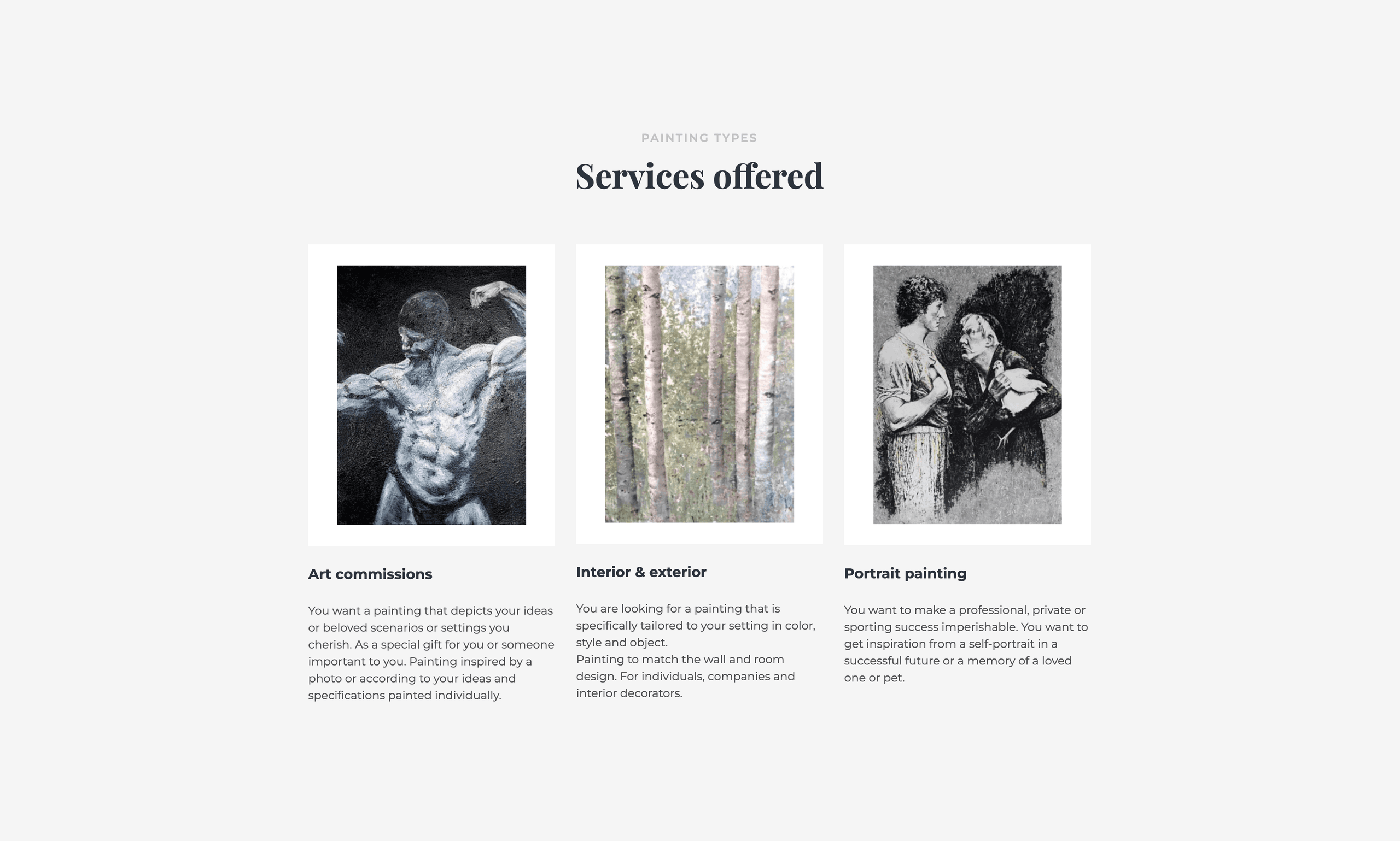 Kristin Bonn — Painting Services